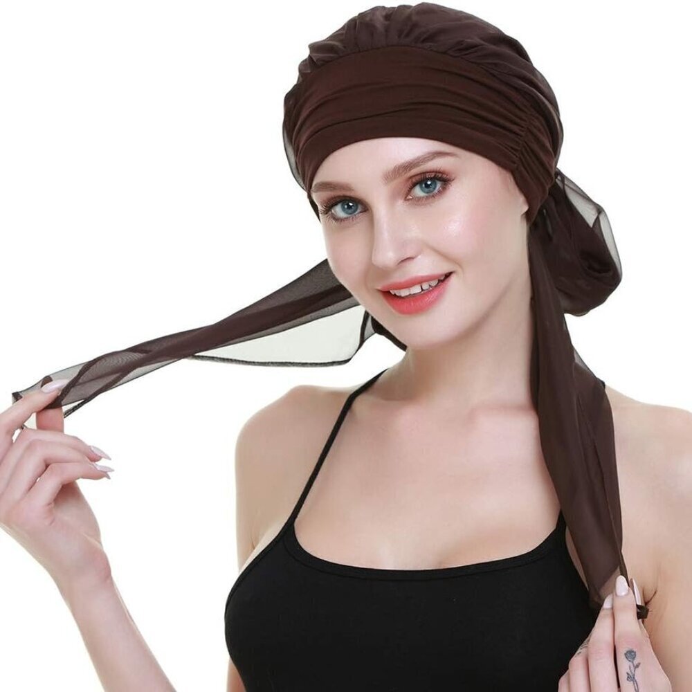 Chemo Headwear Turban for Women Long Hair Lightweight Soft Stylish Comfort